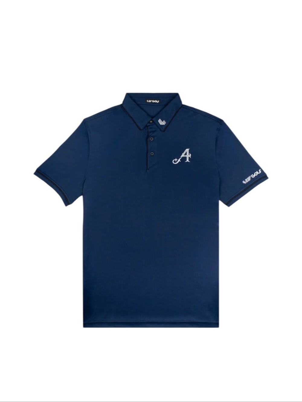 Liv Golf 4Aces GC Men's Polo Navy Blue Men's Medium NWT